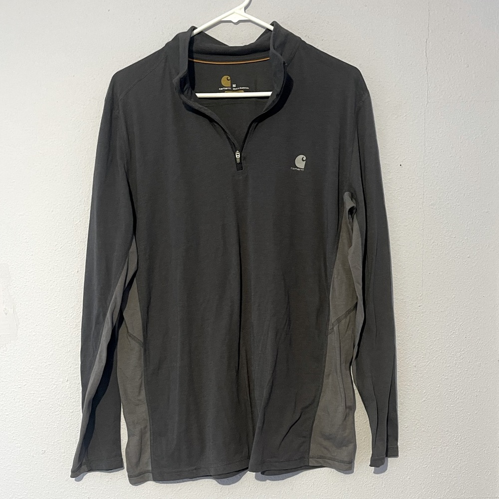 Men’s Carhartt extreme force 1/4 zip t shirt
